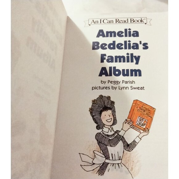 Amelia Bedelias Family Album Peggy Parish Lynn Sweat 1988 Level 2 I Can Read - Picture 3 of 5